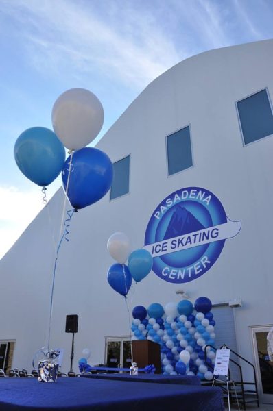 Pasadena Ice Skating Center exterior