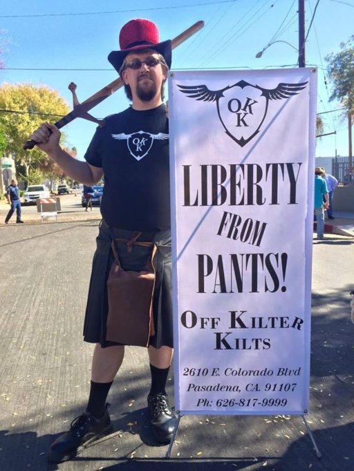 Off Kilter Kilts #libertyfrompants