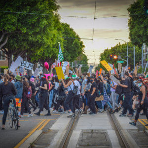 As protesters call for criminal charges, DA clears LBPD officer in death of man hit by Metro train