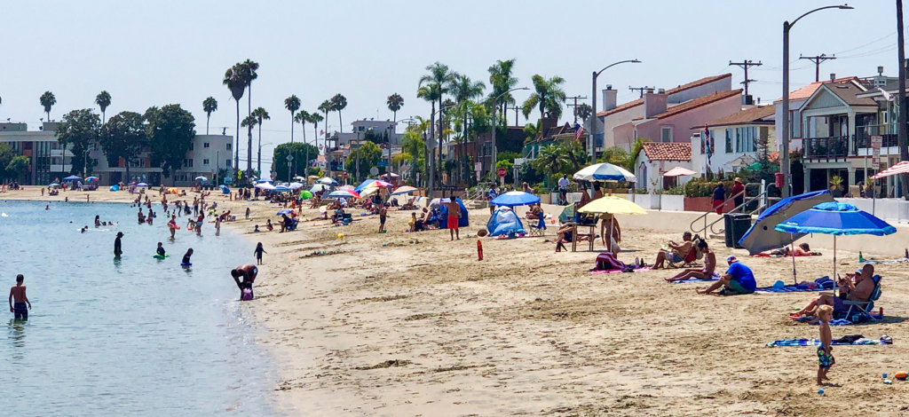 Heat—and it’s a wet heat—to continue radiating across Long Beach this week