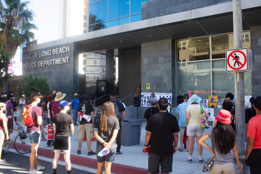 Long Beach’s Black Lives Matter protests on third anniversary of Metro death