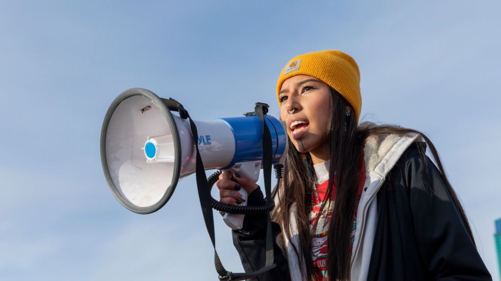 Quannah Chasinghorse is fighting to save the Arctic National Wildlife Refuge