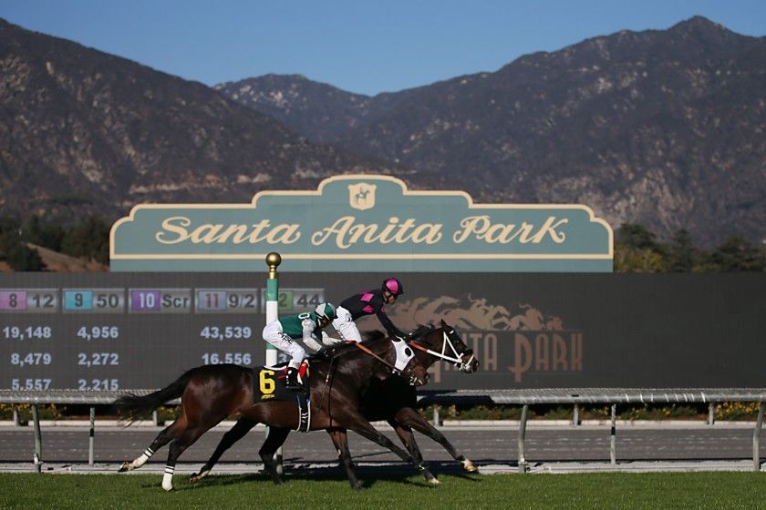 Santa Anita postpones fall season opening because of Bobcat fire