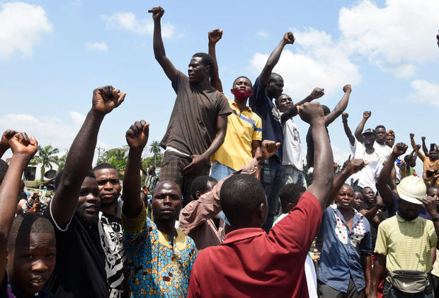 "We're here to defend our unity": Nigeria clashes trigger global movement against police brutality