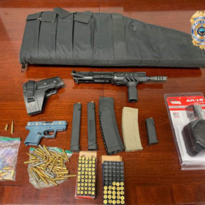 Police arrest suspect, confiscate ‘ghost gun’ various munitions