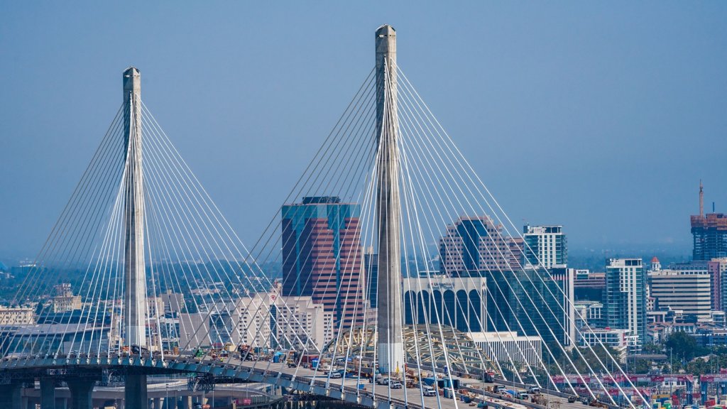 Long Beach’s new Gerald Desmond Bridge took a decade and more than $1 billion to build