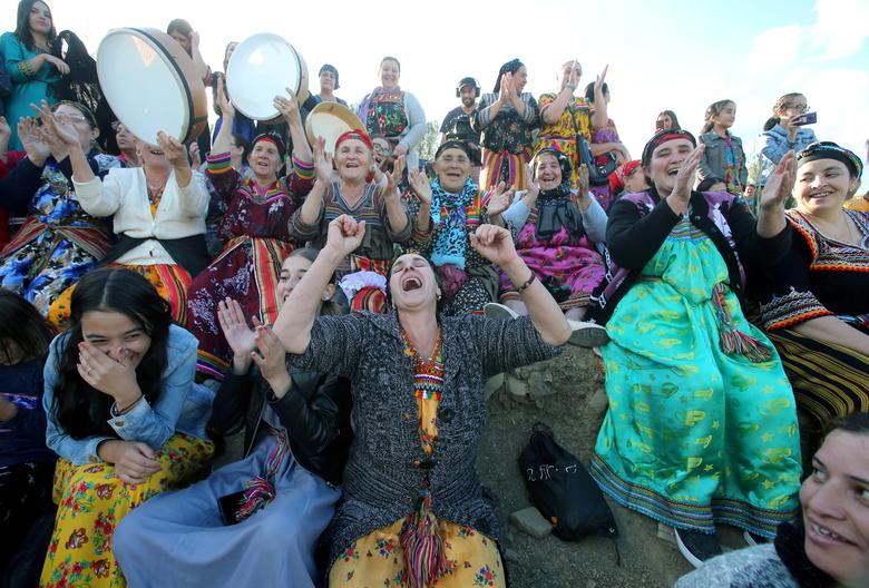 Algerian women push for more rights at Berber soccer tournament