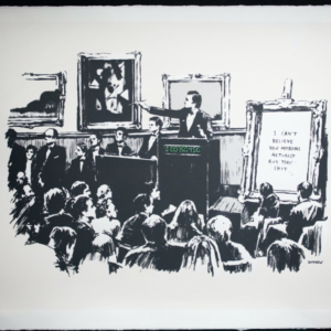 Blockchain company buys and burns Banksy artwork to turn it into a digital original