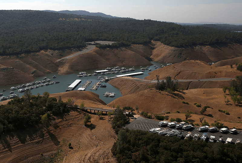 Then and now: A 'megadrought' in California