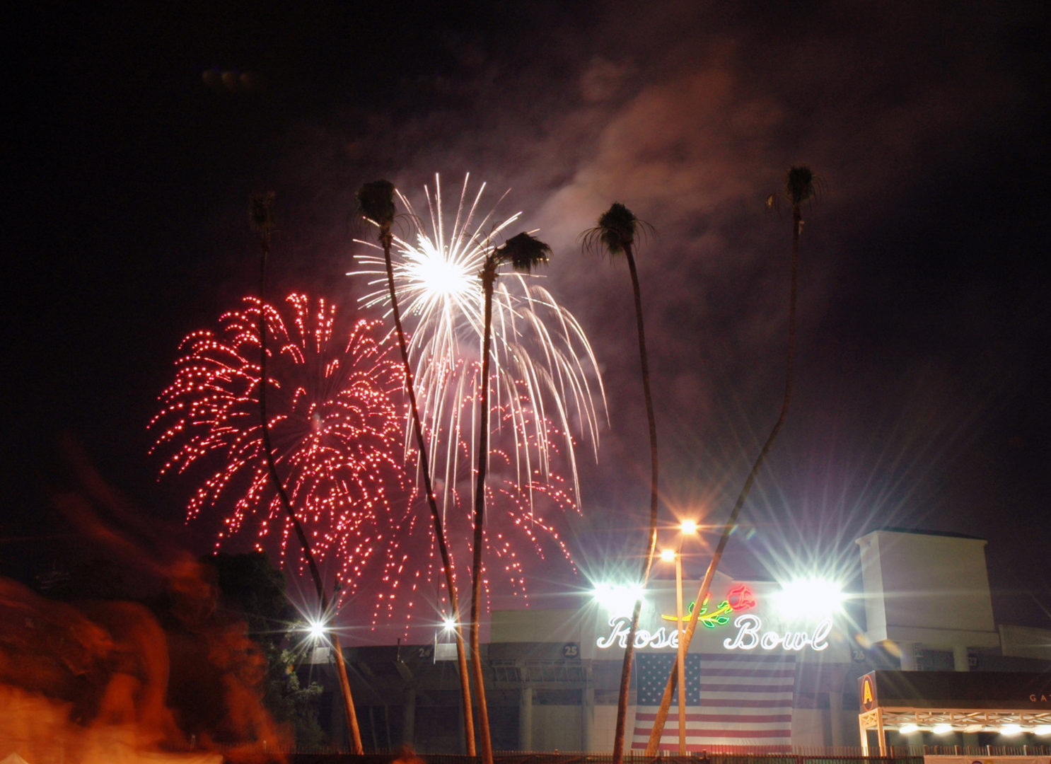 Rose Bowl fireworks