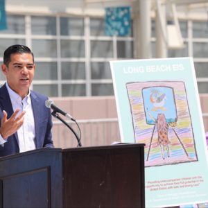 Long Beach Mayor Robert Garcia