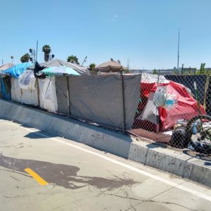 homeless encampment