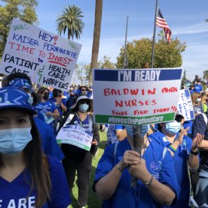 Kaiser health care workers strike