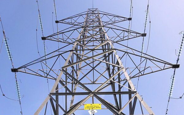 electricity power pylon wires lines