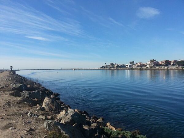 Ballona creek marina del rey