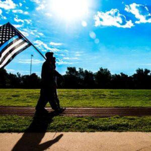 thin blue line flag