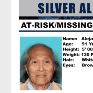 missing, echo park, silver alert