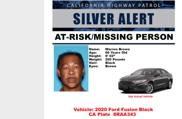 silver alert, missing