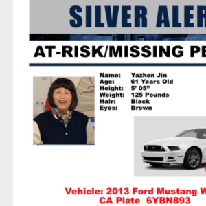 missing, monrovia, silver alert