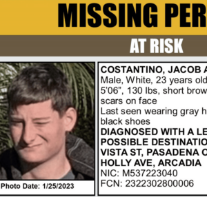 missing, temple city, pasadena