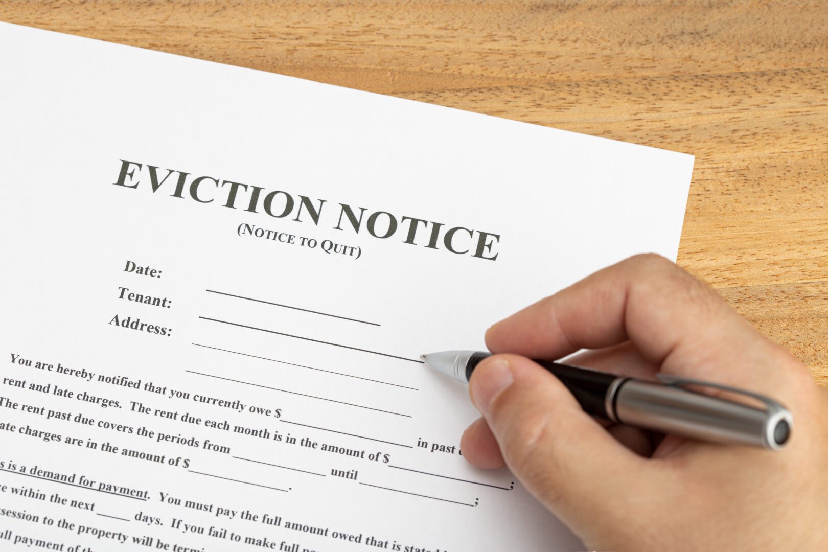 eviction notice