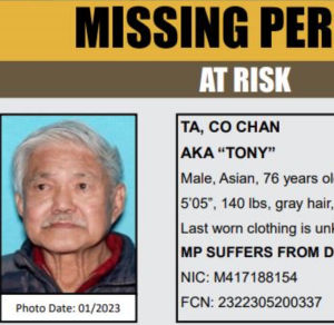 missing, artesia, dementia