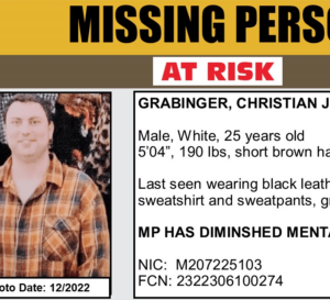 missing, lancaster, diminished mental capacity