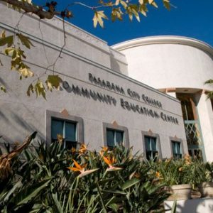 The Pasadena City College Community Education Center at 3035 E. Foothill Blvd.