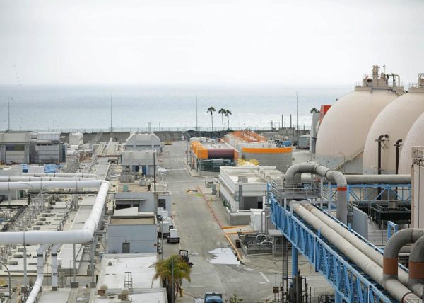 Hyperion sewage treatment plant in Playa del Rey is across the street from Dockweiler State Beach.