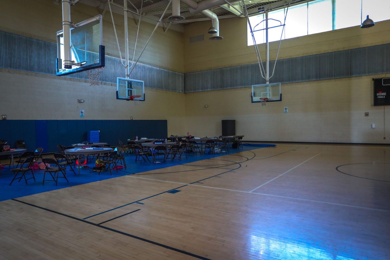 The gymnasium at Pamela Park in Duarte.